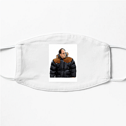 George Costanza Short Bald Powerhouse George Costanza Face Masks