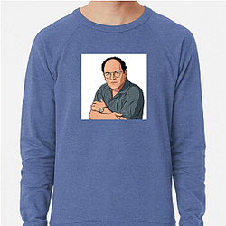 George Costanza King Of Insecurity George Costanza Sweatshirts