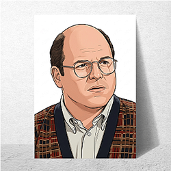 George Costanza Art Vandelay Architect George Costanza Posters