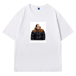 George Costanza Short Bald Powerhouse George Costanza T-Shirts
