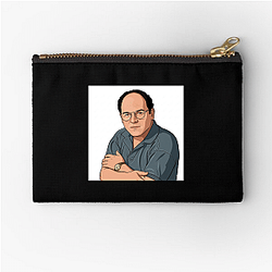 George Costanza King Of Insecurity George Costanza Zipper Pouches