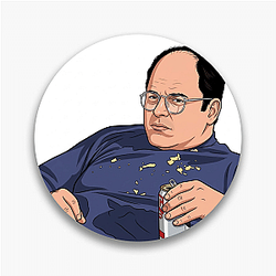 George Costanza Lord Of The Idiots George Costanza Pins
