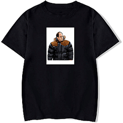 George Costanza Short Bald Powerhouse George Costanza T-Shirts