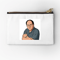 George Costanza King Of Insecurity George Costanza Zipper Pouches