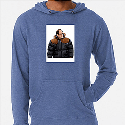 George Costanza Short Bald Powerhouse George Costanza Hoodies