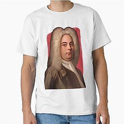 German British Composer George Handel Classic T-Shirt