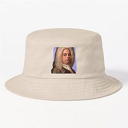 George Frideric Handel - British Composer - Large Illustration Bucket Hat