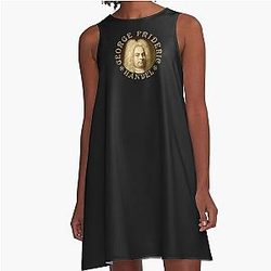 George Frideric Handel - Vintage Design - A-Line Dress