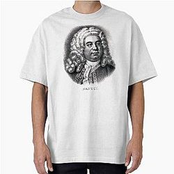 Composer George Handel Oversized T-Shirt