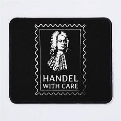 George Handel - Classical Humor Mouse Pad