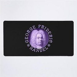 George Frideric Handel Vintage Design Desk Mat