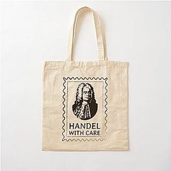 George Frideric Handel - Classical Music Humor Cotton Tote Bag