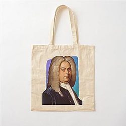 Baroque Composer George Frideric Handel Cotton Tote Bag
