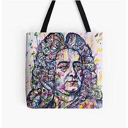 GEORGE FRIDERIC HANDEL Portrait All Over Print Tote Bag