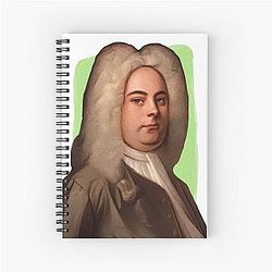 George Frideric Handel Spiral Notebook