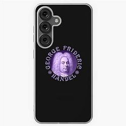 George Frideric Handel - Vintage Design - Purple - RB Samsung Galaxy Soft Case