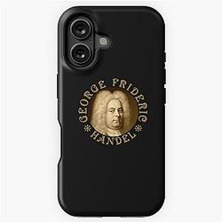 George Frideric Handel - Vintage - Old Gold - RB iPhone Tough Case