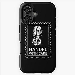 George Frideric Handel Classical Music Humor iPhone Tough Case