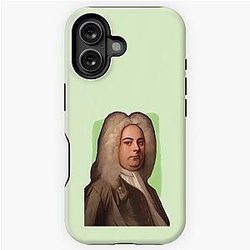 German British Composer George Handel Mint iPhone Tough Case