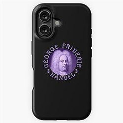 George Frideric Handel - Purple RB iPhone Tough Case