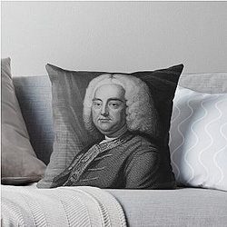 Composer George Frideric Handel Pillow