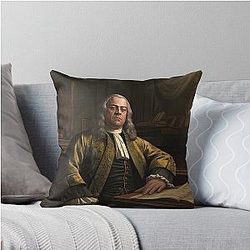 George Frideric Handel Hip Hop style Throw Pillow