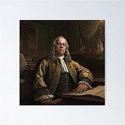 George Handel Hip Hop Poster