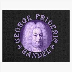 George Frideric Handel - Pink Jigsaw Puzzle