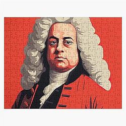 George Frideric Handel - Minimalist Jigsaw Puzzle