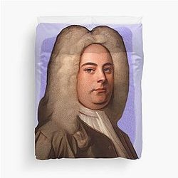 George Frideric Handel Duvet Cover