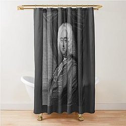 Composer George Handel Shower Curtain