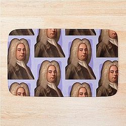 George Frideric Handel - Illustration Bath Mat
