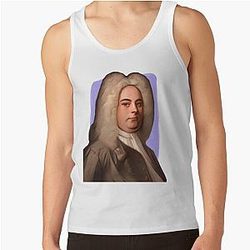 German British Composer George Handel Tank Top