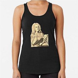 Composer George Handel Racerback Tank Top