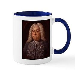CafePress George Handel Mugs 11 oz Ceramic Coffee Mug