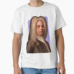 German British Composer George Handel Classic T-Shirt
