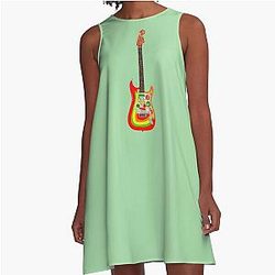 George Harrison Fender Stratocaster Electric Guitar Dress