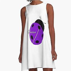 The Purple Beetle Bug George Harrison Dress