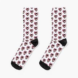 George Harrison Sequin Heart Socks