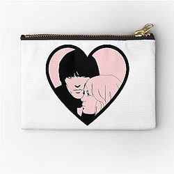 George Harrison and Pattie Boyd Heart Zipper