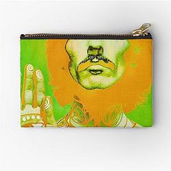 Beatles George Harrison Zipper Pouch