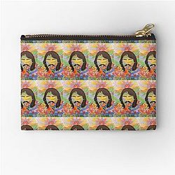 Psychedelic George Harrison Zipper Pouch