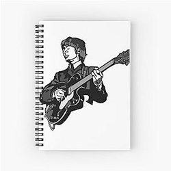 George Harrison The Beatles Spiral Notebook