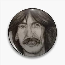 George Harrison Portrait Pin
