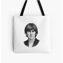 George Harrison '66 All Over Print Tote Bag