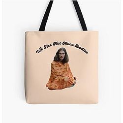George Harrison - We Are Not Body - Meditation All Over Print Tote Bag