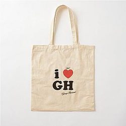 I Love George Harrison Cotton Tote Bag