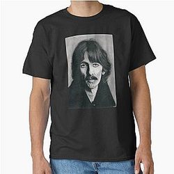 George Harrison Rock Legend Portrait T-Shirt