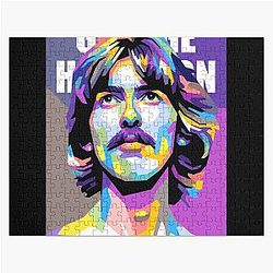 George Harrison in WPAP Style Jigsaw Puzzle