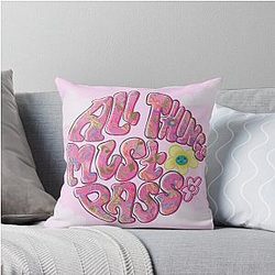All Things Must Pass George Harrison Print Throw Pillow